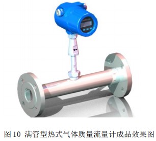 甲烷熱式氣體質量流量計管道式成品效果圖
